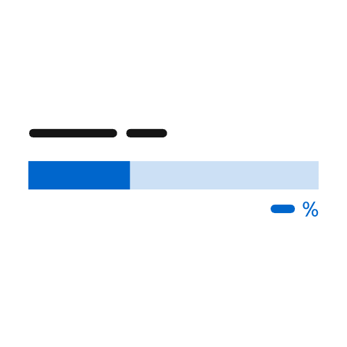 Progress illustration