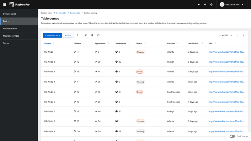 Sortable - responsive screenshot